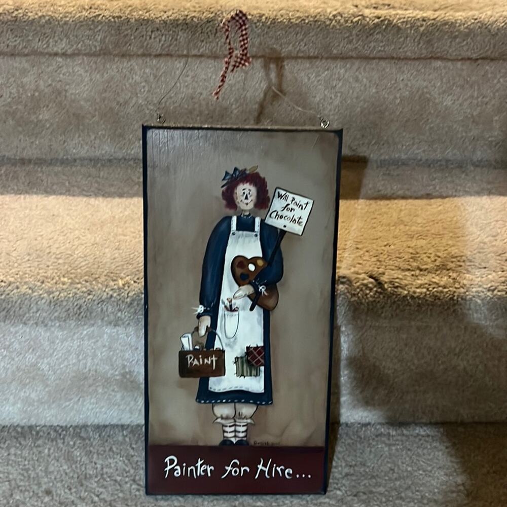 Paint for Chocolate Wooden Sign